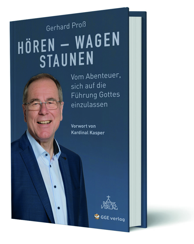 Buchcover „Hören – Wagen – Staunen“ von Gerhard Proß