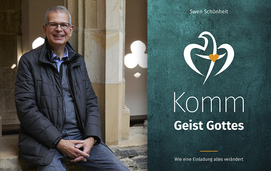 Swen Schönheit mit seinem neuen Buch „Komm, Geist Gottes!“