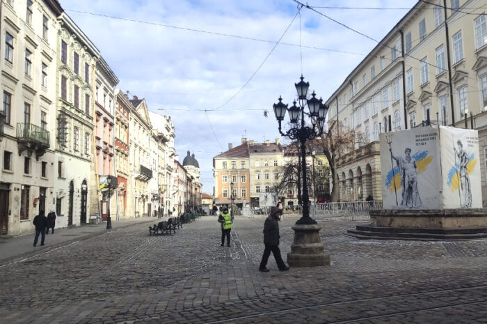 Die jüdische Altstadt in Lwiw