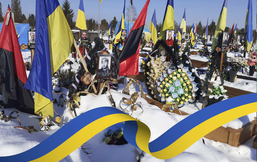 Ukraine Friedhof