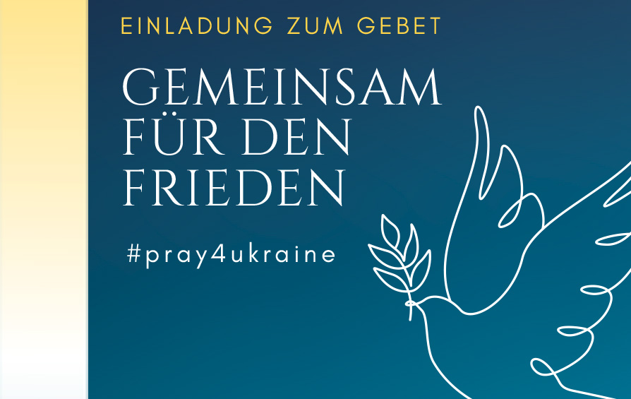 Ein Jahr Ukraine-Krieg: „Deutschland betet“ morgen gemeinsam